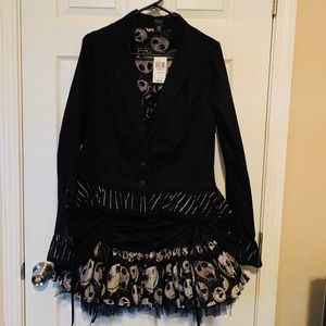 🦇NIGHTMARE BEFORE CHRISTMAS Jacket and dress SET